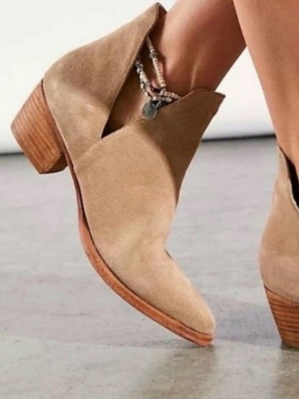 FREE PEOPLE charm double V ankle